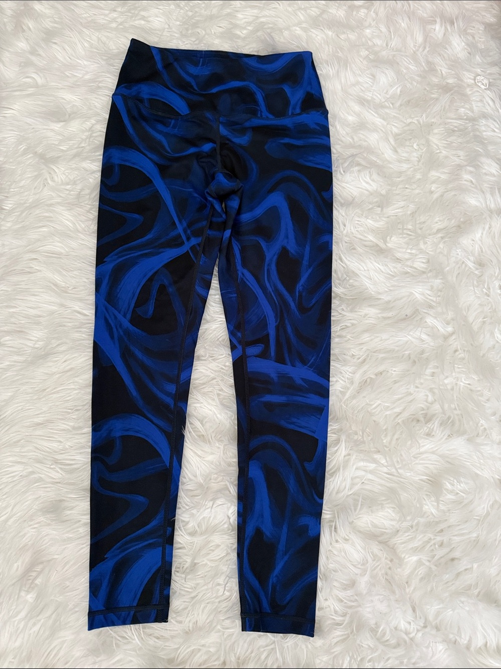 Zella Womens Active Leggings - Blue Swirl